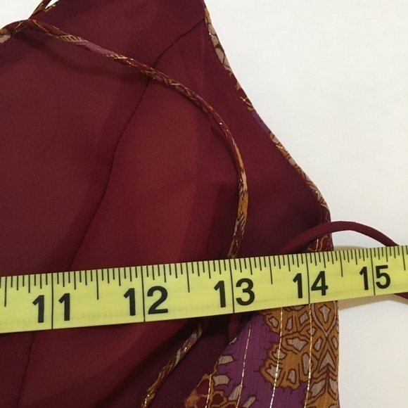 Victoria Royal Designed by Mary Bays Embellished Silk Dress Size 4 - Picture 12 of 16